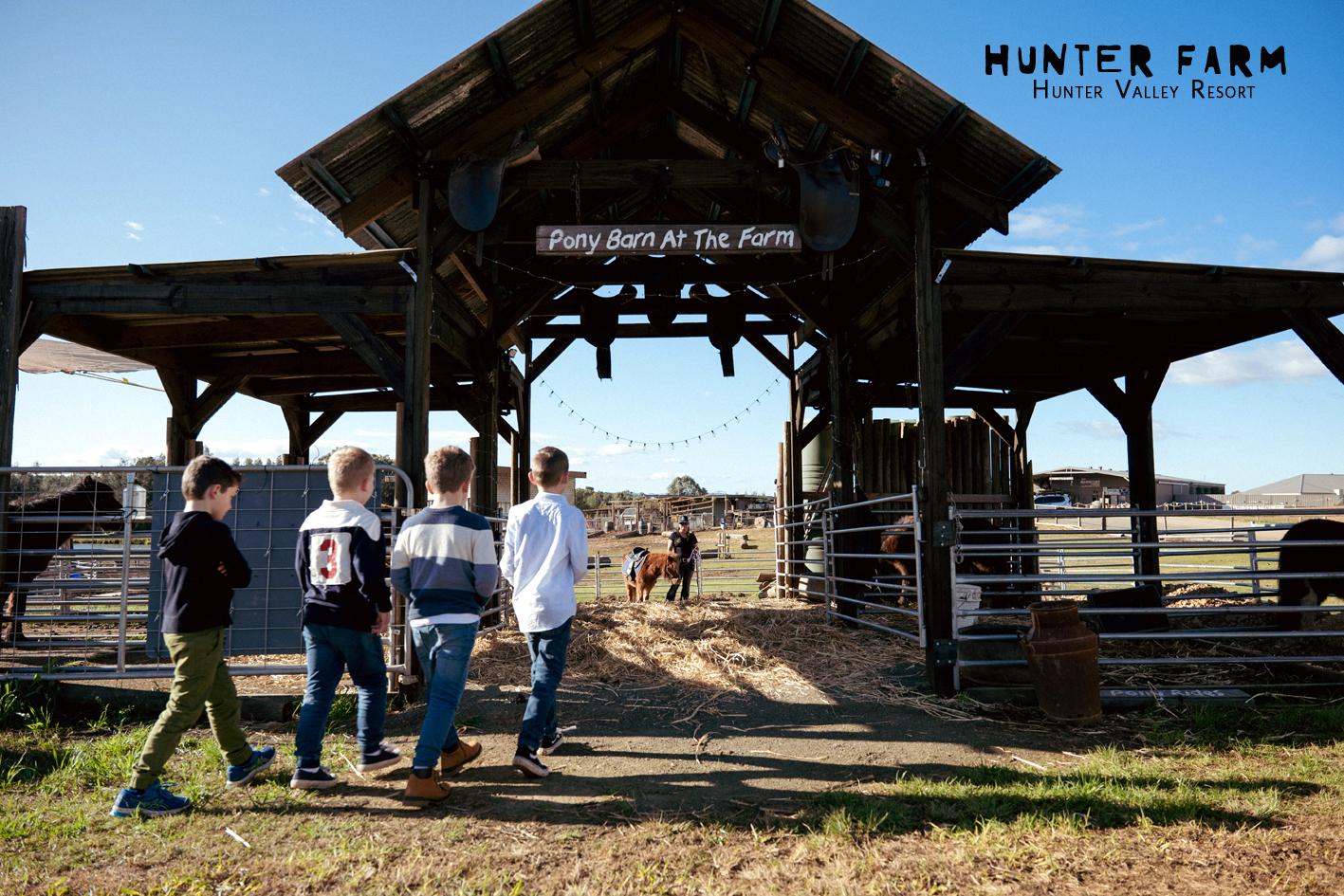 Hunter Valley Resort, Hunter Farm Adventure Centre & 4 Pines At The Farm Pokolbin Exteriör bild